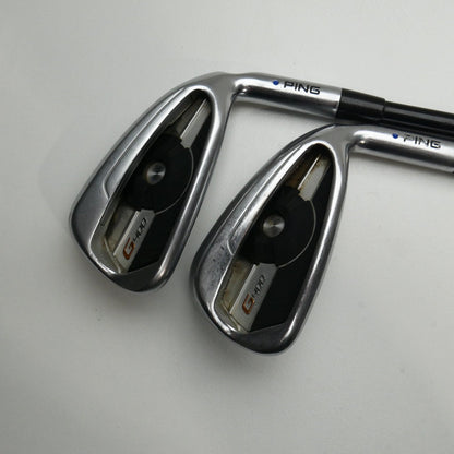 Used Ping G400 Iron Set / 7 - PW / Soft Regular Flex