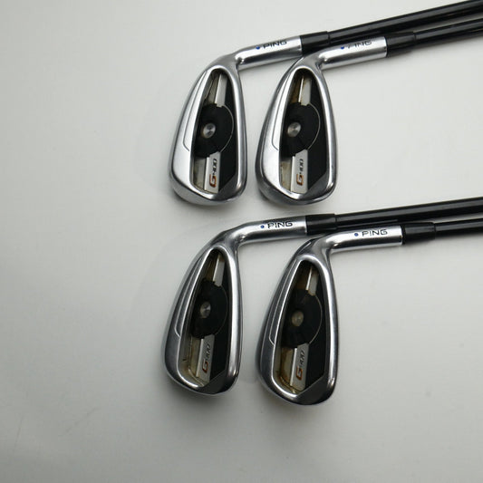 Used Ping G400 Iron Set / 7 - PW / Soft Regular Flex