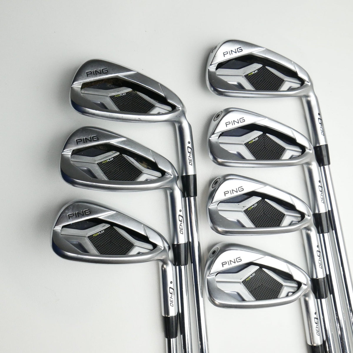 Used Ping G430 Iron Set / 5 - PW + 50° / Stiff Flex
