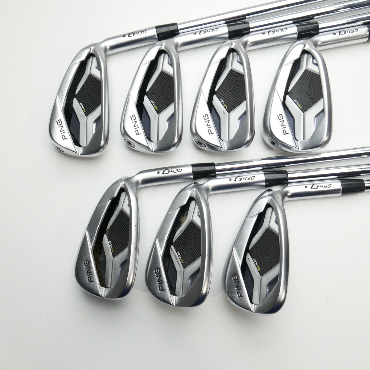 Used Ping G430 Iron Set / 5 - PW + 50° / Stiff Flex