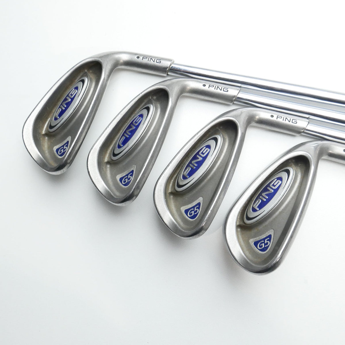 Used Ping G5 Iron Set / 3 - SW / Regular Flex