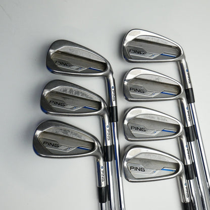 Used Ping i E1 Iron Set / 4 - PW / Stiff Flex