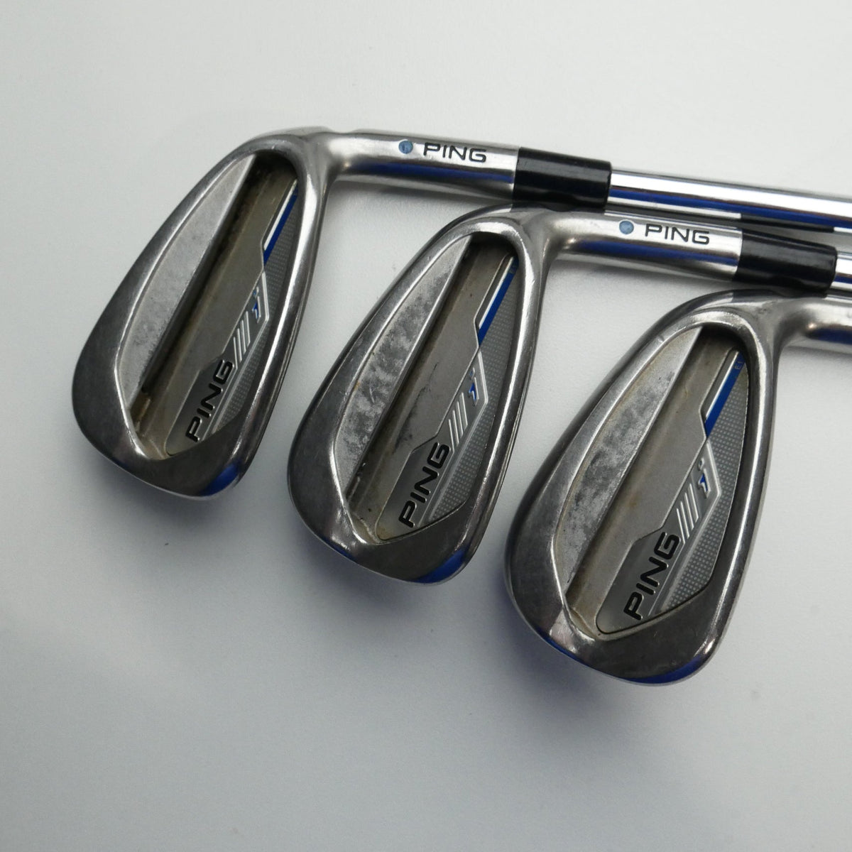 Used Ping i E1 Iron Set / 4 - PW / Stiff Flex