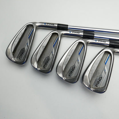Used Ping i E1 Iron Set / 4 - PW / Stiff Flex