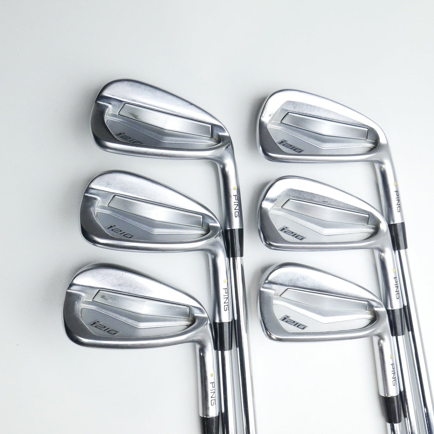 Used Ping i210 Iron Set / 5 - PW / X-Stiff Flex