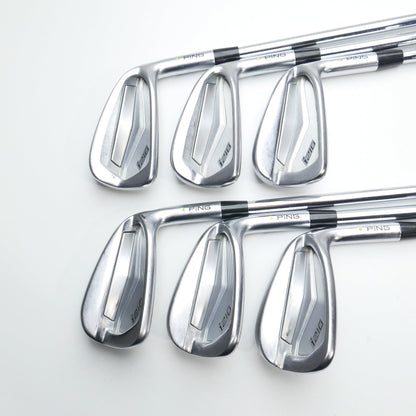 Used Ping i210 Iron Set / 5 - PW / X-Stiff Flex