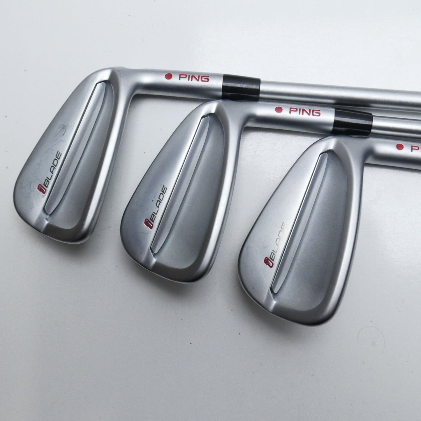 Used Ping i210 & iBlade Combo Iron Set / 3 - 9 IRON / X-Stiff Flex
