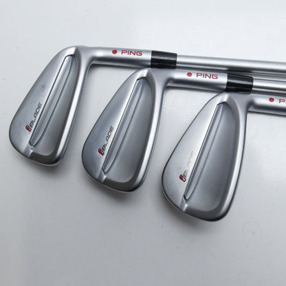 Used Ping i210 & iBlade Combo Iron Set / 3 - 9 IRON / X-Stiff Flex