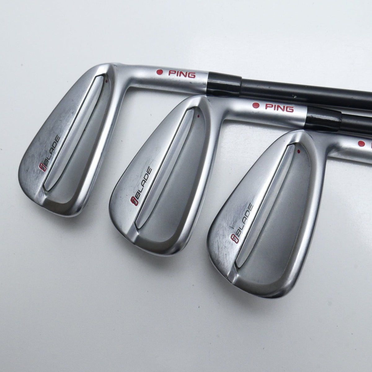 Used Ping i210 & iBlade Combo Iron Set / 3 - 9 IRON / X-Stiff Flex