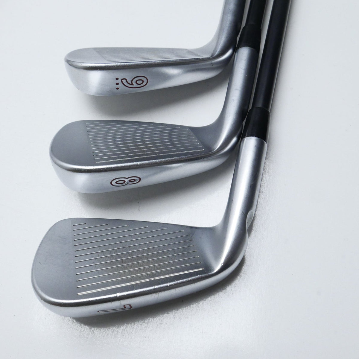 Used Ping i210 & iBlade Combo Iron Set / 3 - 9 IRON / X-Stiff Flex