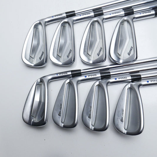 Used Ping i210 & iBlade Combo Iron Set / 3 - PW / X-Stiff Flex