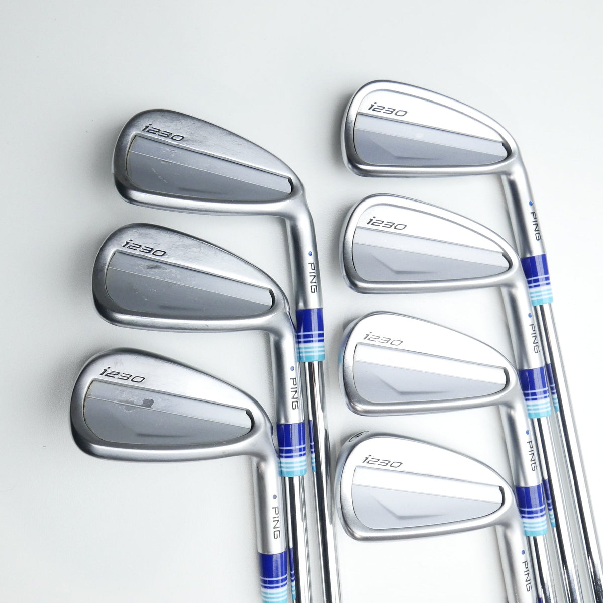 Used Ping i230 Iron Set / 4 - PW / Regular Flex