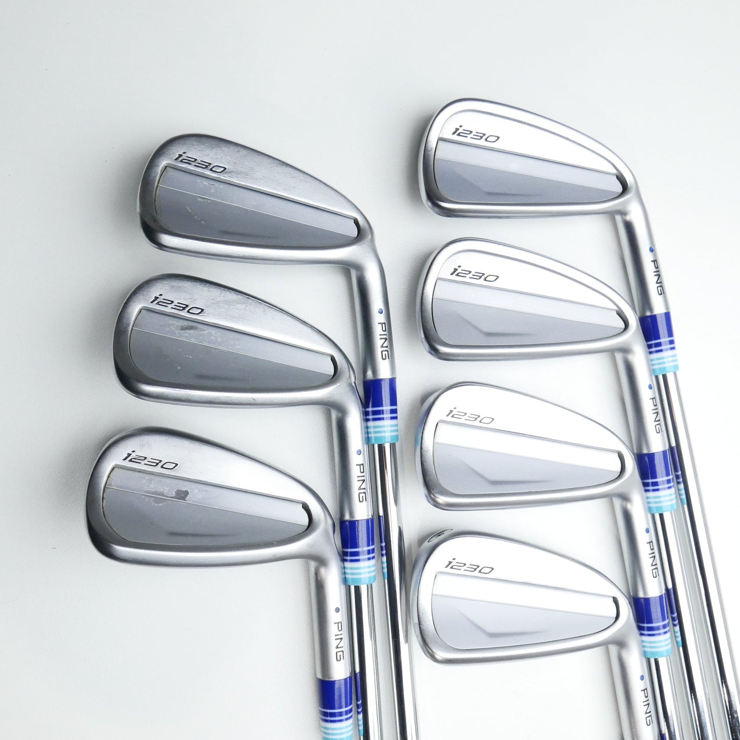 Used Ping i230 Iron Set / 4 - PW / Regular Flex