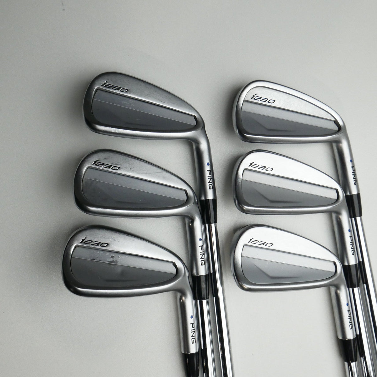 Used Ping i230 Iron Set / 4 - PW / Stiff Flex