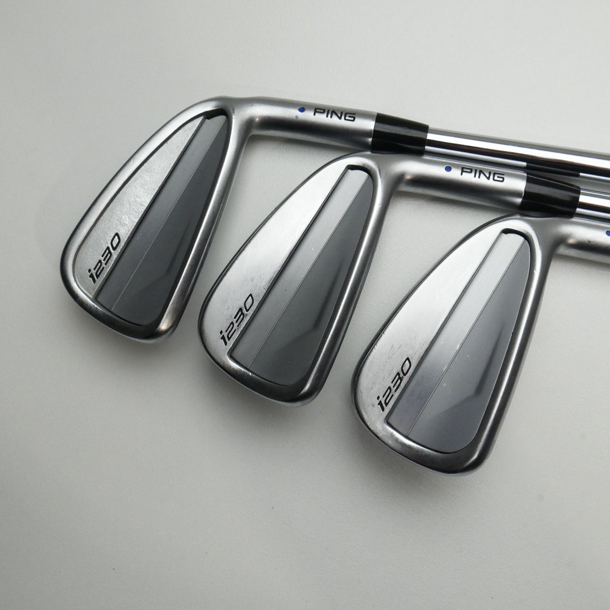 Used Ping i230 Iron Set / 4 - PW / Stiff Flex