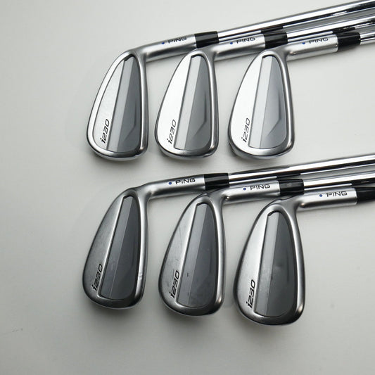 Used Ping i230 Iron Set / 4 - PW / Stiff Flex