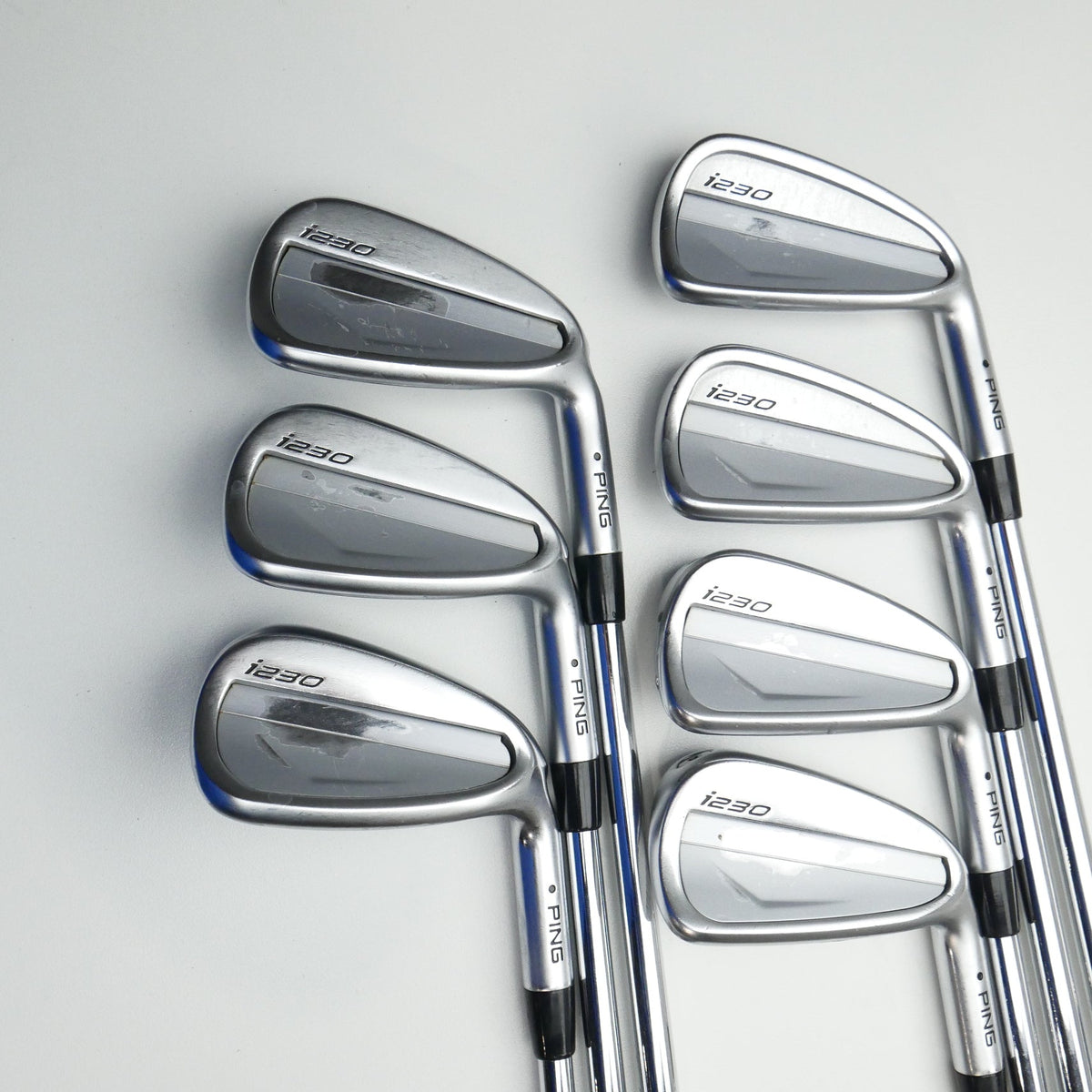 Used Ping i230 Iron Set / 4 - PW / X-Stiff Flex