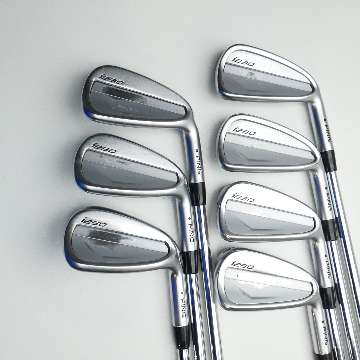 Used Ping i230 Iron Set / 4 - PW / X-Stiff Flex