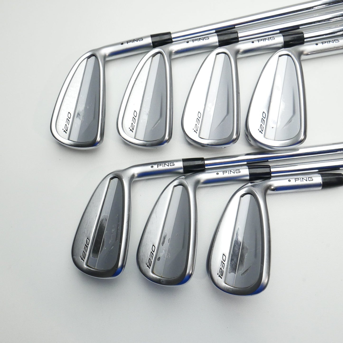 Used Ping i230 Iron Set / 4 - PW / X-Stiff Flex
