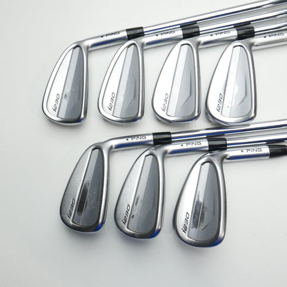 Used Ping i230 Iron Set / 4 - PW / X-Stiff Flex