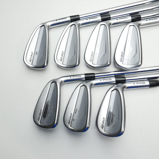 Used Ping i230 Iron Set / 4 - PW / X-Stiff Flex