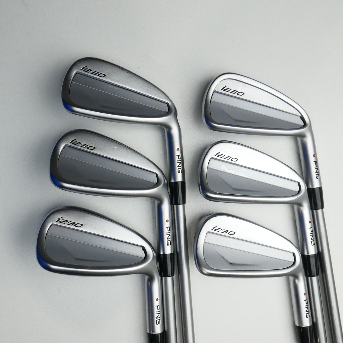 Used Ping i230 Iron Set / 5 - PW / Soft Regular Flex