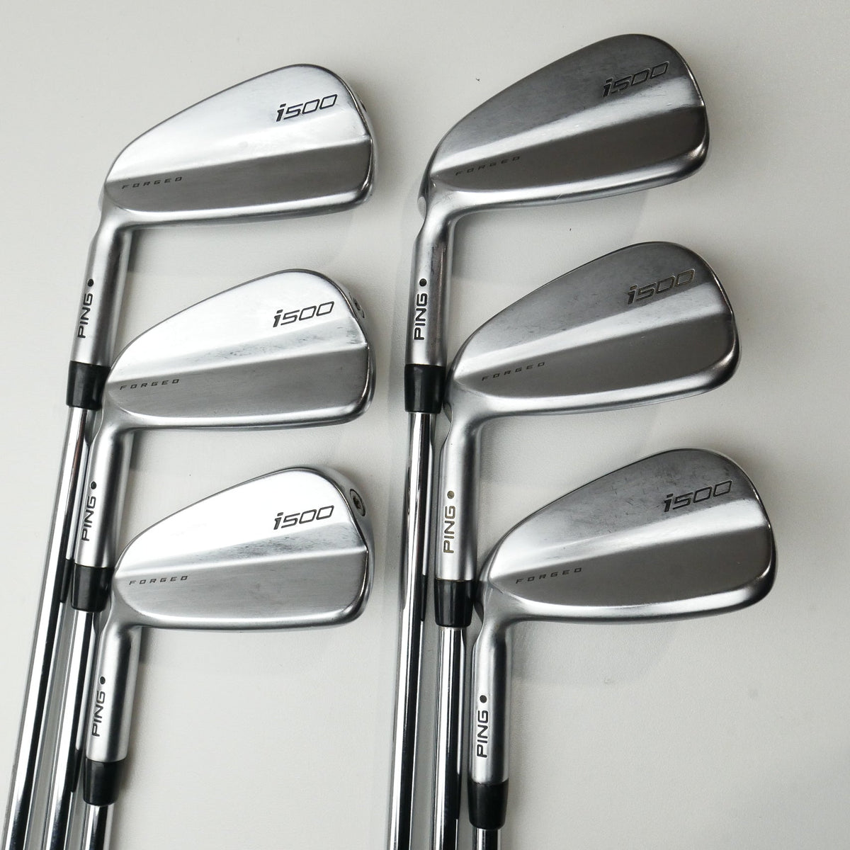Used Ping i500 Iron Set / 5 - PW / Regular Flex / Left-Handed