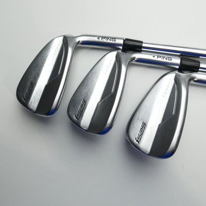 Used Ping i525 Iron Set / 4 - PW / Stiff Flex
