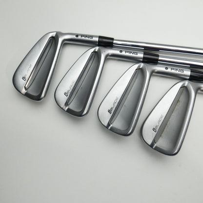Used Ping iBlade Iron Set / 4 - PW / Stiff Flex