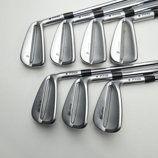 Used Ping iBlade Iron Set / 4 - PW / Stiff Flex