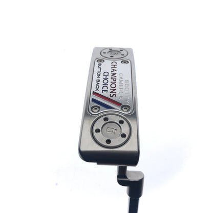 Used Scotty Cameron Champions Choice Button Back Newport + Putter / 35.0 Inches