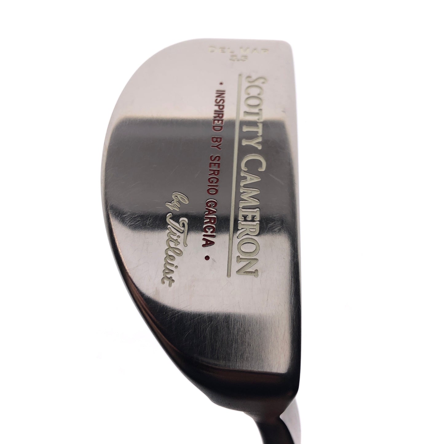 Used Scotty Cameron Del Mar 3.5 Inspired by Sergio Garcia Putter / 35.5 Inches