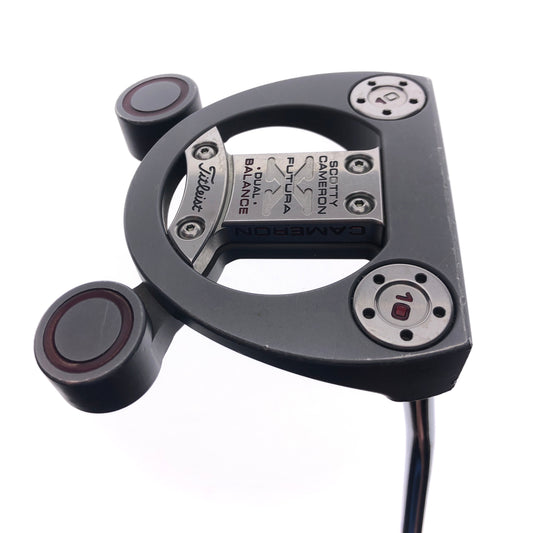 Used Scotty Cameron Futura X Dual Balance Putter / 34.0 Inches