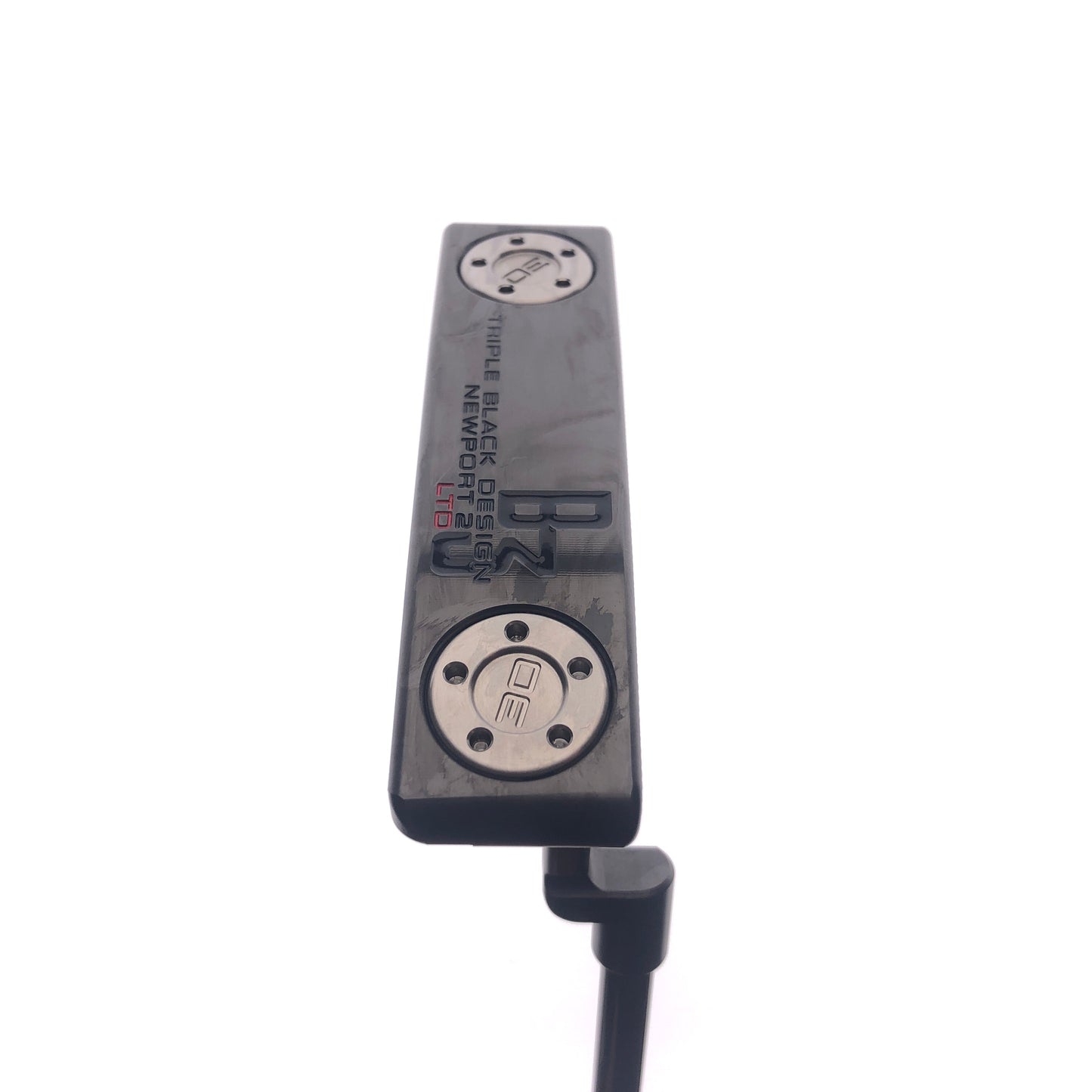 Used Scotty Cameron Limited Edition Triple Black B3 Newport 2 / 35.0 Inches