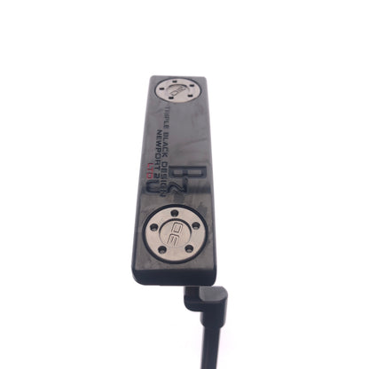 Used Scotty Cameron Limited Edition Triple Black B3 Newport 2 / 35.0 Inches