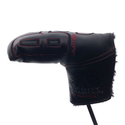 Used Scotty Cameron Limited Edition Triple Black B3 Newport 2 Putter / 35 Inches