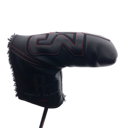 Used Scotty Cameron Ltd Triple Black B3 Newport 2 Long Neck Putter / 33.5 In