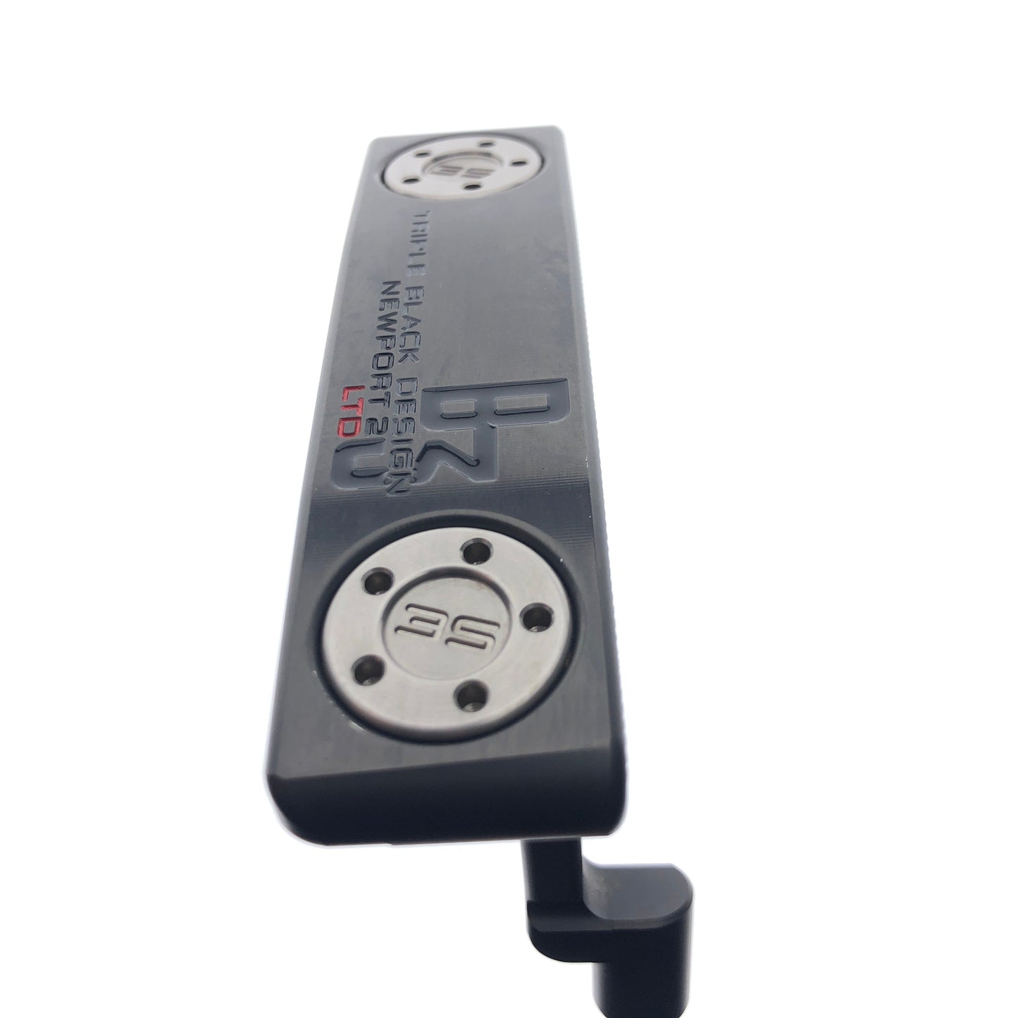 Used Scotty Cameron Ltd. Edition Triple Black B3 Newport 2 Putter / 33.0 Inches