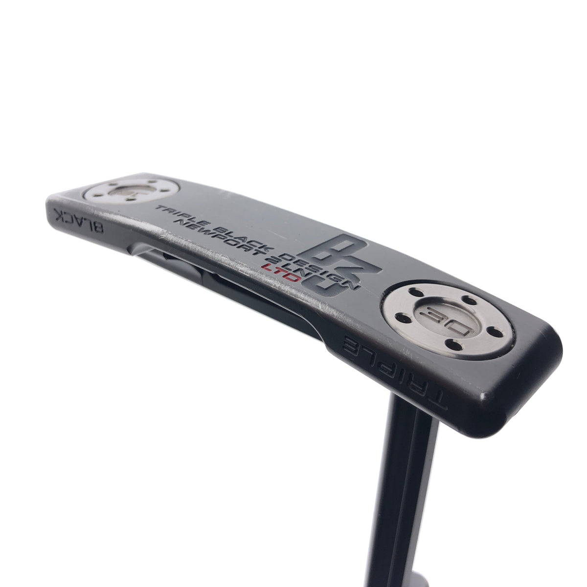 Used Scotty Cameron Ltd. Edition Triple Blk Design B3 Newport 2 Putter / 35 Inch