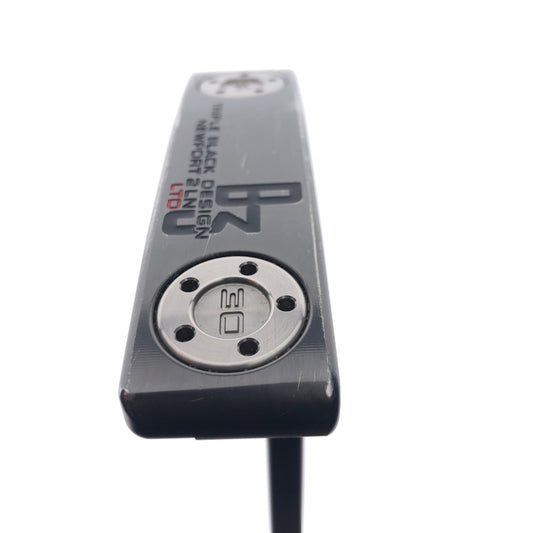 Used Scotty Cameron Ltd. Edition Triple Blk Design B3 Newport 2 Putter / 35 Inch