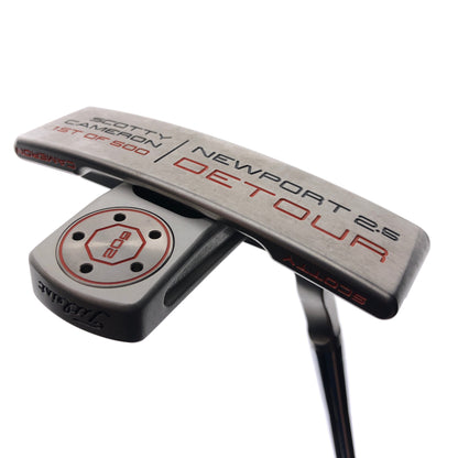 Used Scotty Cameron Newport 2.5 Detour 1st of 500 Putter / 34.0 Inches