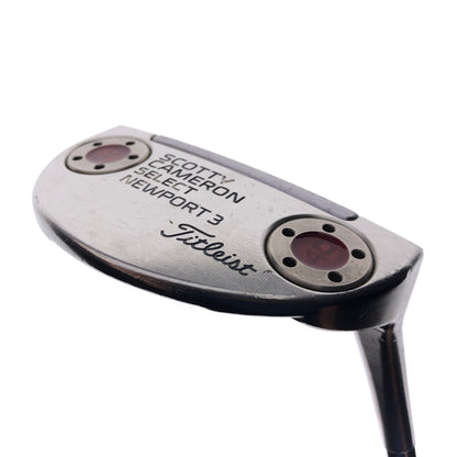 Used Scotty Cameron Select Newport 3 Putter / 33.0 Inches