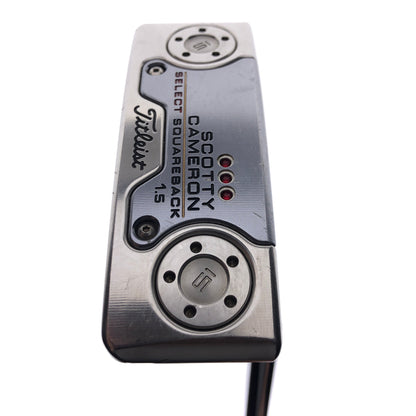 Used Scotty Cameron Select Squareback 1.5 2018 Putter / 34.0 Inches