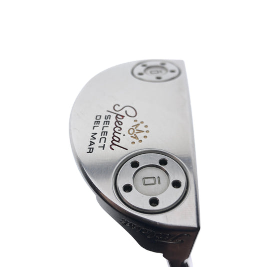 Used Scotty Cameron Special Select Del Mar Putter / 35.5 Inches
