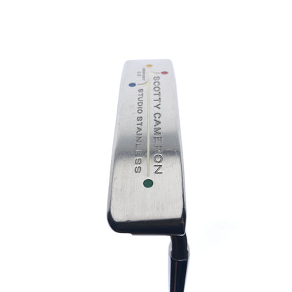 Used Scotty Cameron Studio Stainless Newport 2.5 Putter / 33.5 Inches