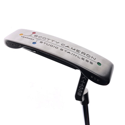 Used Scotty Cameron Studio Stainless Newport Putter / 35.0 Inches