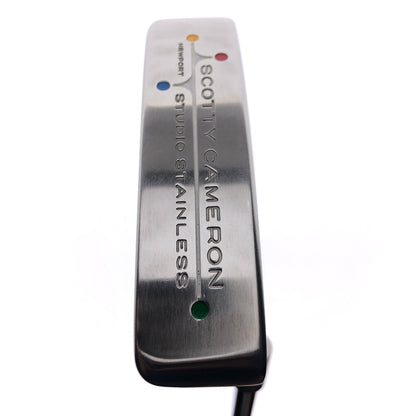 Used Scotty Cameron Studio Stainless Newport Putter / 35.0 Inches