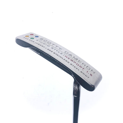 Used Scotty Cameron Studio Style Newport 1.5 Putter / 33.0 Inches
