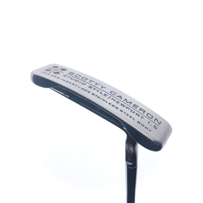 Used Scotty Cameron Studio Style Newport 1.5 Putter / 34.0 Inches