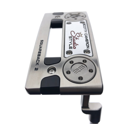 Used Scotty Cameron Studio Style Squareback 2 2025 Putter / 37.5 Inches